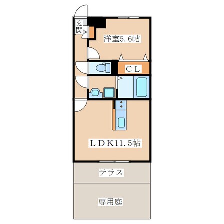 ヴェルデゾーナ泉ヶ丘の物件間取画像